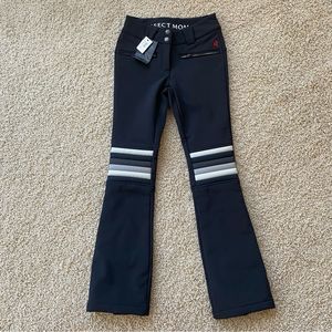 Perfect Moment Aurora Flare Ski Pants Black Waterproof NWT XS